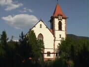 die Kirche von Buchenbach