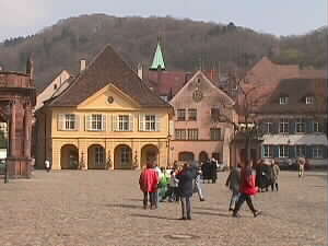 Der Freiburger Marktplatz